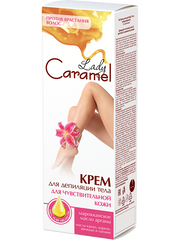 Крем для депиляции чувствительной кожи - Lady Caramel Sensitive Skin 100мл
