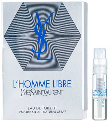 Yves Saint Laurent l'homme Libre - Туалетна вода 1,5 ml (пробник) (Оригінал)