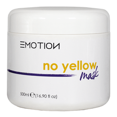 МАСКА KROM EMOTION NO YELLOW VIOLET MASK фіолет нетралізуюча жовтизну 500 мл (Оригінал)