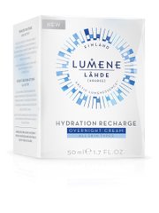 Ночной увлажняющий крем - Lumene Lahde Hydration Recharge Overnight Cream 2ml