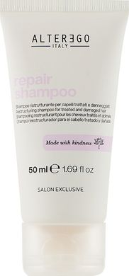 Шампунь для поврежденных волос Repair Shampoo Alter Ego, 50 мл