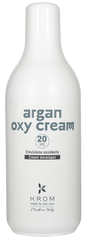Окислительная эмульсия с маслом арганы KROM ARGAN OXY CREAM 20 vol 6% 1000 мл (Оригинал)