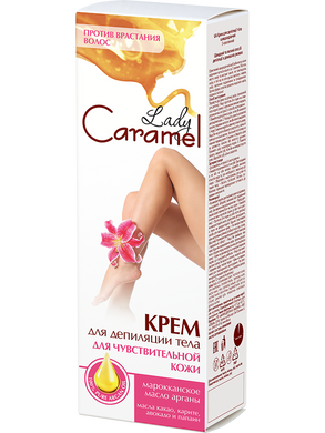 Крем для депиляции чувствительной кожи - Lady Caramel Sensitive Skin 100мл