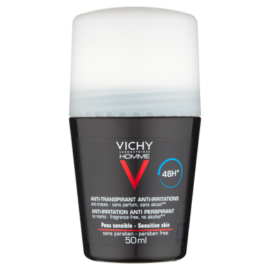Кульковий чоловічий дезодорант - Vichy Homme Anti-Transpirant 48H