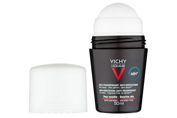 Шариковый мужской дезодорант - Vichy Homme Anti-Transpirant 48H