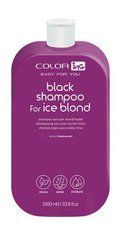 Чорний шампунь для холодного блонду ING Coloring Black Shampoo For Ice Blond 1000 мл