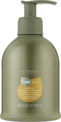 Кондиціонер для блиску волосся Alter Ego Cureego Silk Oil 300 мл (Оригінал)