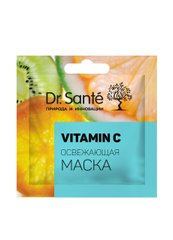Ультраувлажняющая и освежающая маска с витамином С - Dr.Sante Vitamin C