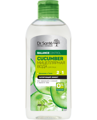 Міцелярна вода для обличчя - Dr.Sante Cucumber Balance Control 200мл