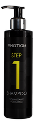 ШАМПУНЬ-ОБ'ЄМ для захисту тонкого слабкого волосся - KROM Emotion Step 1, 250 мл