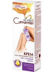 Крем для депіляції (100% Видалення волосся) - Lady Caramel Cream 250мл