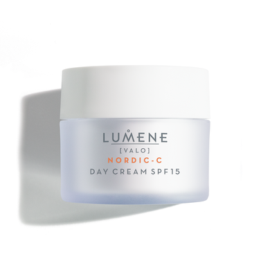 Денний крем для сяйва шкіри - Lumene Valo Day Cream SPF15 (Оригінал)