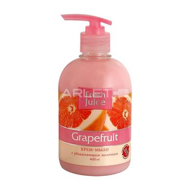 Крем-мило зі зволожуючим молочком Грейпфрут - Fresh Juice Cream-Soap Grapefruit 460ml