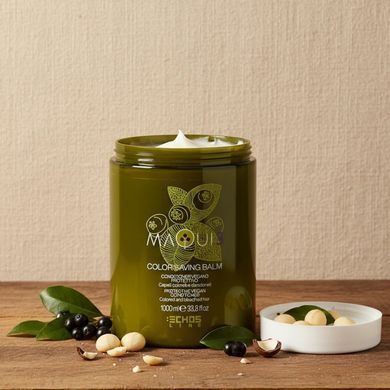 Кондиціонер веганський для захисту фарбованого волосся MAQUI 3 Color Saving Balm ECHOSLINE, 1000 мл