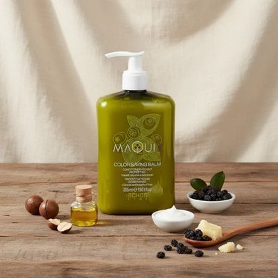 Кондиціонер веганський для захисту фарбованого волосся MAQUI 3 Color Saving Balm ECHOSLINE, 385 мл