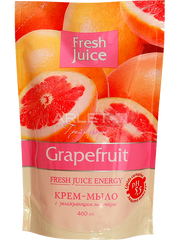 Крем-мыло "Грейпфрут" - Fresh Juice Cream-Soap Grapefruit (сменный блок)