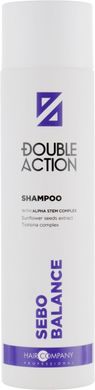 Шампунь регулирующий работу сальных желез Hair Company Double Action Sebo Balance 250мл (Оригинал)