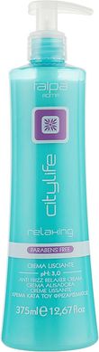 FAIPA CITY LIFE Anti Frizz Relaxer Cream Крем для волосся розгладжуючий з протеїнами pH3.0, 375мл (Оригінал)