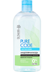 Мицеллярная вода для всех типов кожи - Dr. Sante Pure Code 500мл