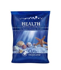 Сіль морська для ванн Crystals Health натуральна 1кг, Декор (Оригінал)