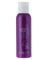 Крем-окислювач для фарби Keen Cream Developer 3%, 100мл
