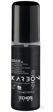 Масло для волосся захисне - Echosline Karbon 9 (Оригінал)