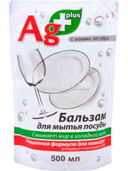 Бальзам для мытья посуды Ag+ (Активное серебро) - Bio Formula 500мл.