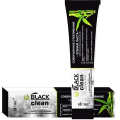 Зубна паста з чорним активованим вугіллям - Витэкс Black Clean