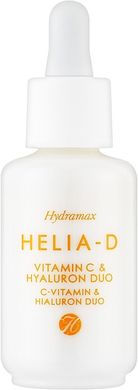 Helia-D Hydramax Сироватка для обличчя DUO Hyaluron & Vitamin-C 30 мл (Оригінал)