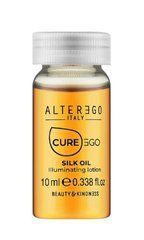 ALTER EGO CUREEGO Silk Oil Лосьйон для блиску волосся іллюмінуючий з ефектом шовку, незмивний, 1х10 мл (оригінал)