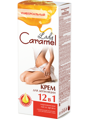 Крем для депіляції 12 в 1 - Lady Caramel 200ml
