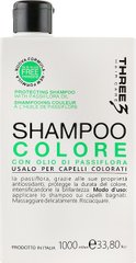 FAIPA THREE 3 HC COLORE Шампунь для фарбованого волосся з Пасифлорою pH3.8, 1л (Оригінал)