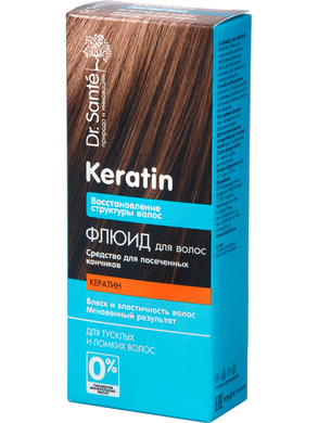 Флюїд для волосся - Dr.Sante Keratin 50ml