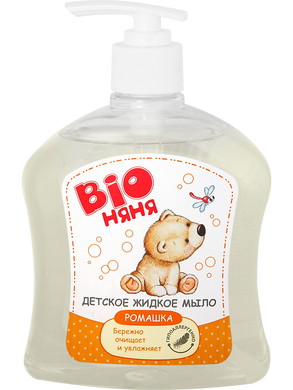 Детское жидкое мыло "Ромашка" - BIO няня 500мл.