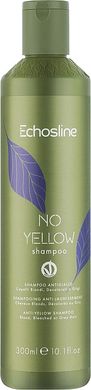 Антижовтий шампунь для волосся Echosline No Yellow Shampoo 300 мл (Оригінал)