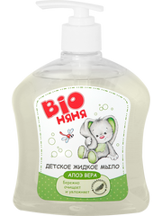 Детское жидкое мыло "Алоэ Вера" - BIO няня 500мл.