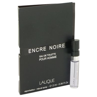 Lalique Encre Noire For Men - Туалетная вода (Оригинал) 1,8ml (пробник)